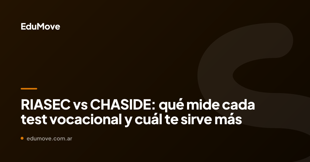 test vocacional