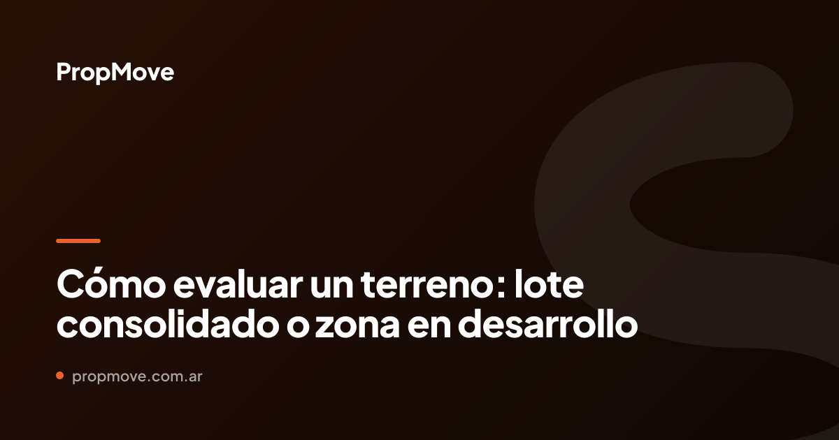 terrenos