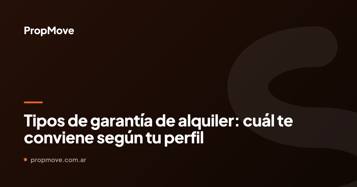 garantía de alquiler