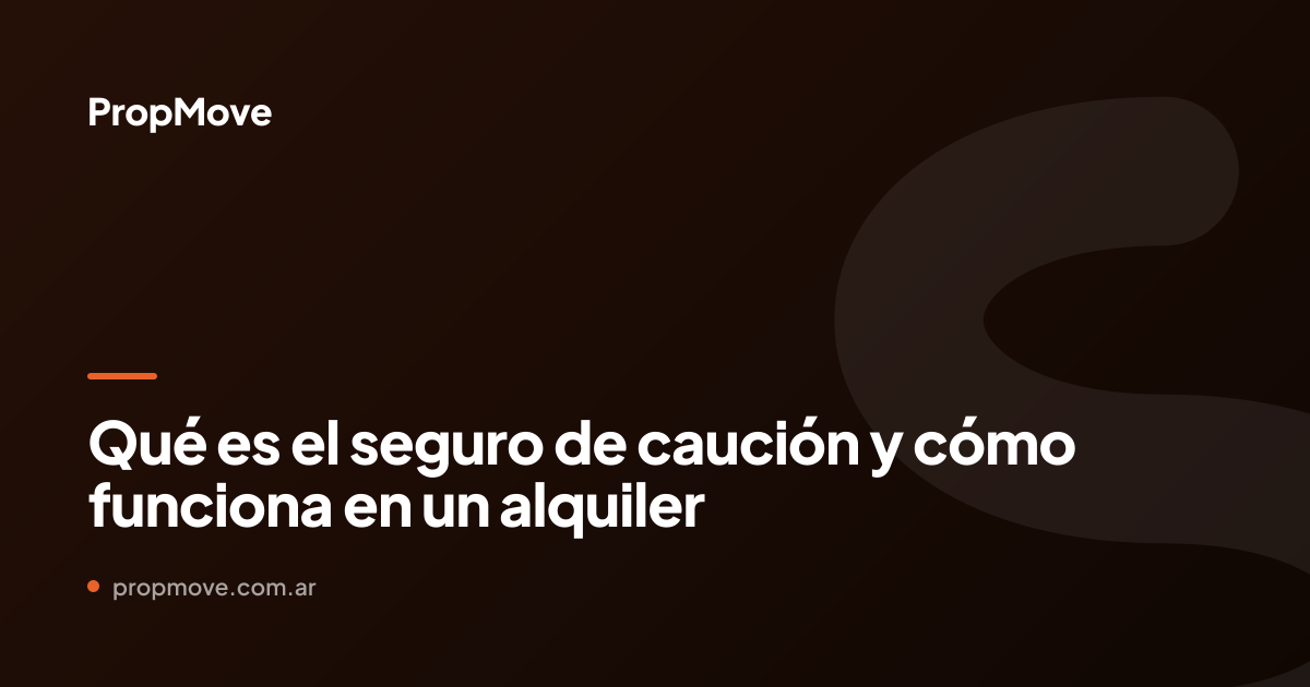 seguro de caución
