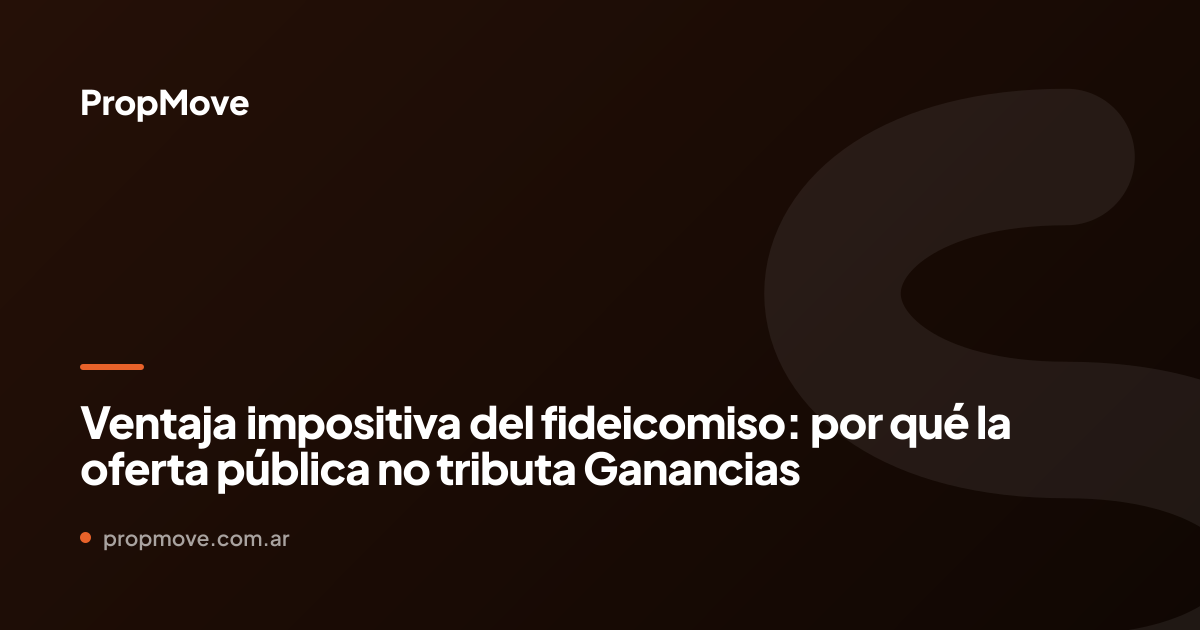 fideicomiso inmobiliario