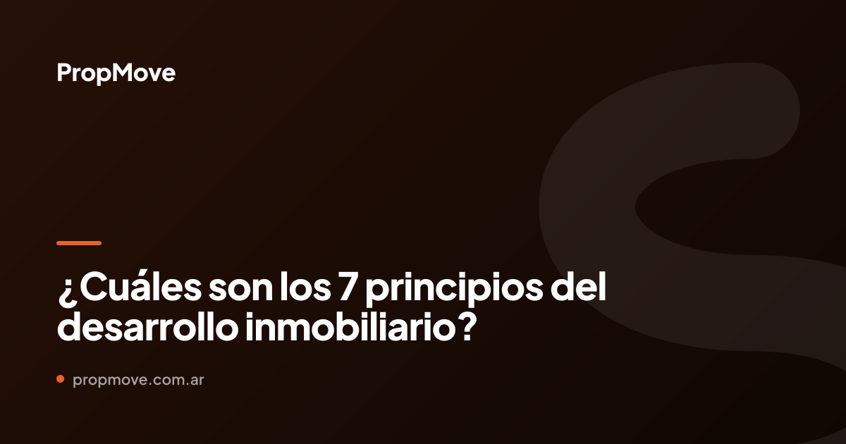 desarrollo inmobiliario