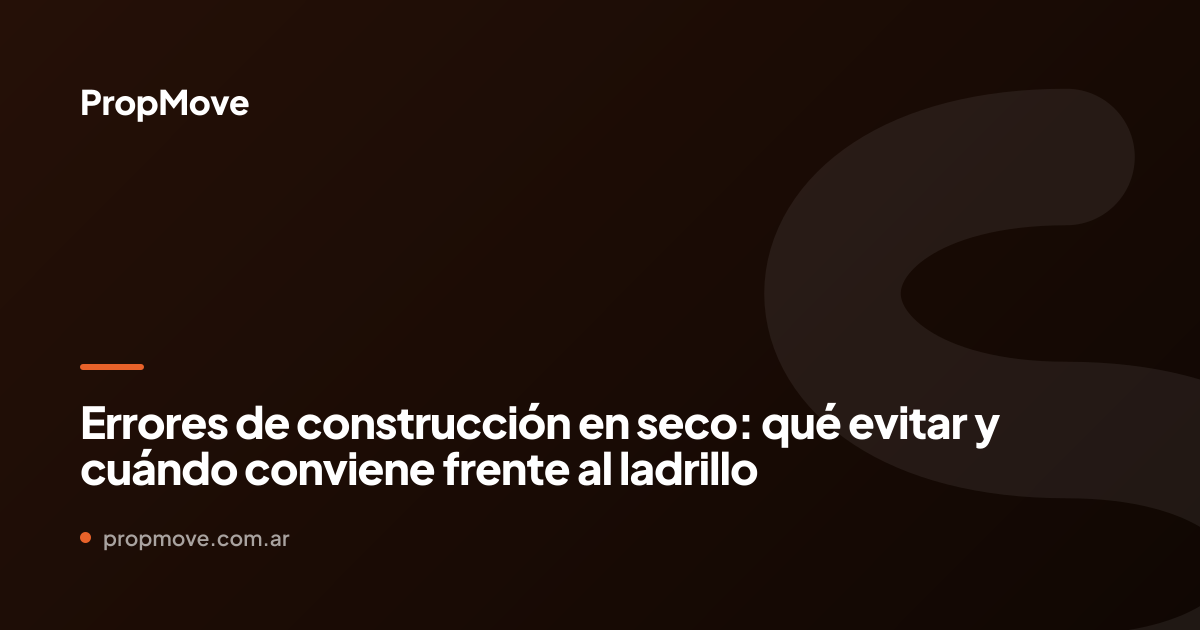 construcción en seco
