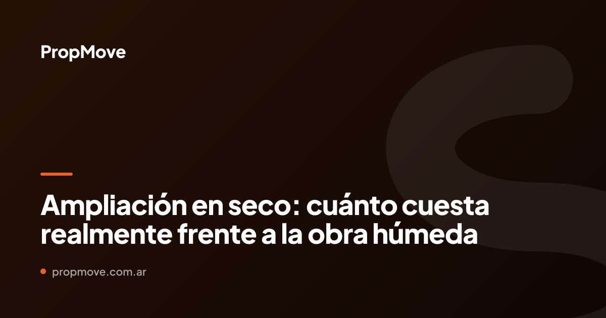 ampliación en seco
