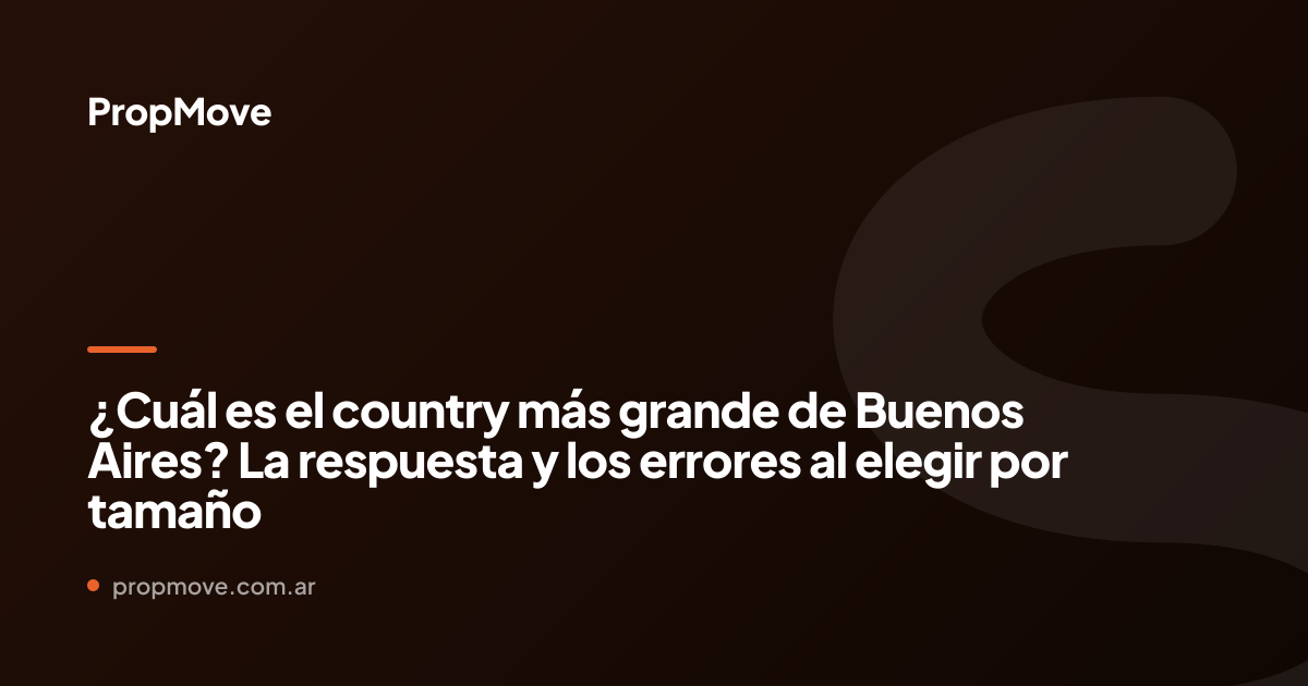 country más grande