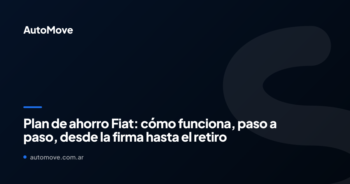 plan de ahorro Fiat