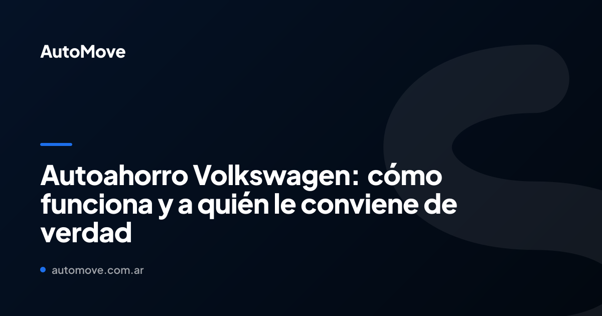 autoahorro volkswagen
