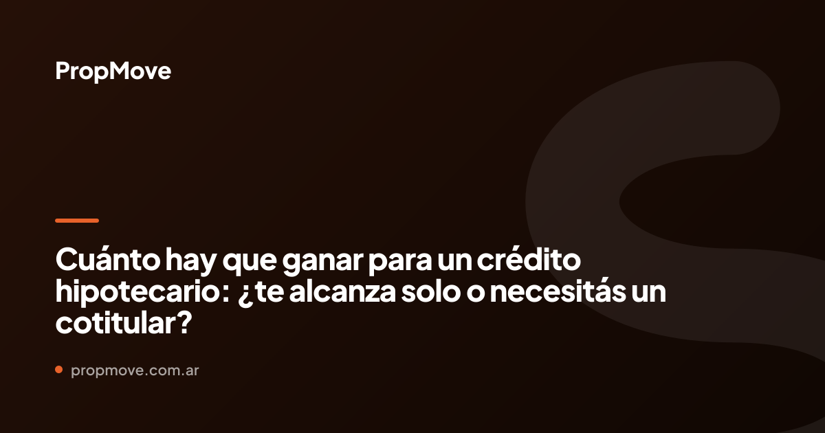 crédito hipotecario