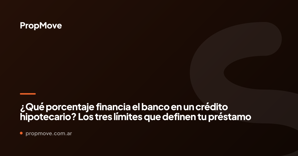 crédito hipotecario